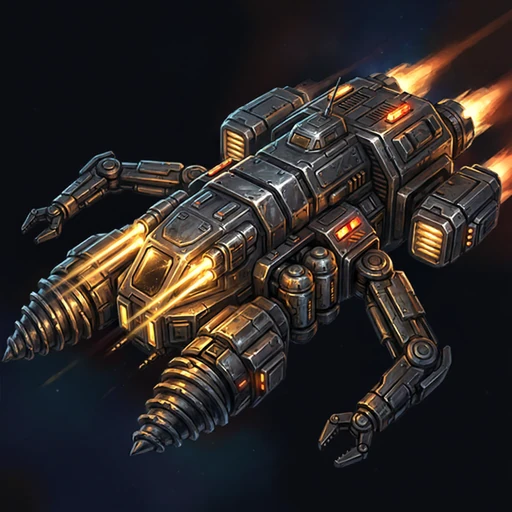 Bergbauschiff — Velaris: Galactic Strategy